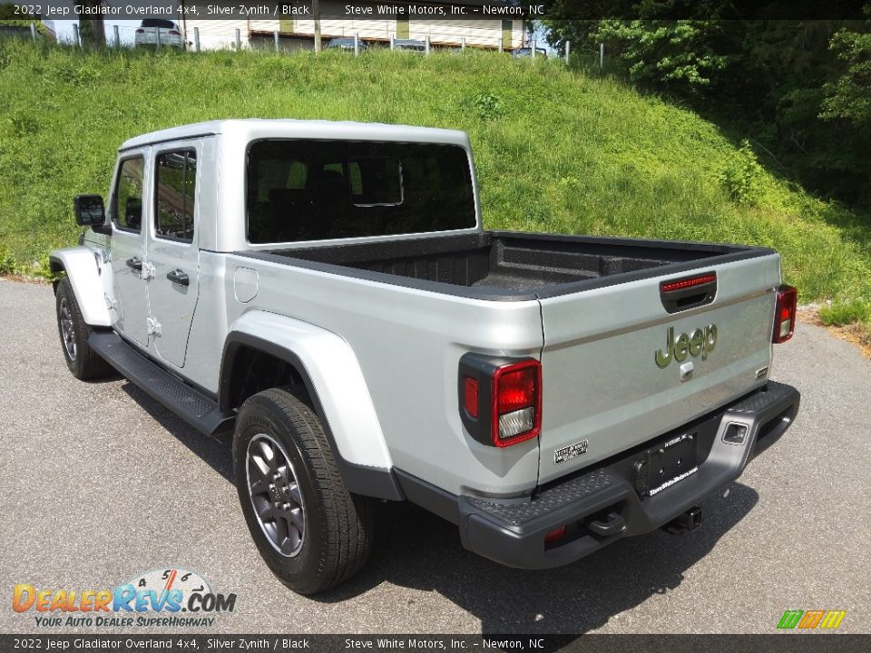 2022 Jeep Gladiator Overland 4x4 Silver Zynith / Black Photo #9