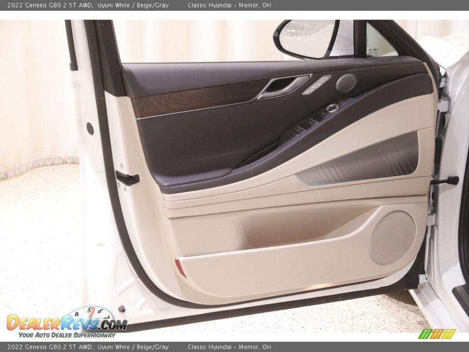 Door Panel of 2022 Genesis G80 2.5T AWD Photo #4