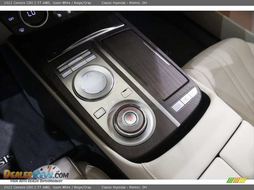 2022 Genesis G80 2.5T AWD Shifter Photo #17