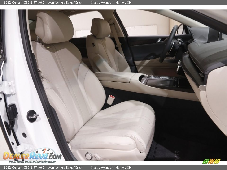 Front Seat of 2022 Genesis G80 2.5T AWD Photo #20