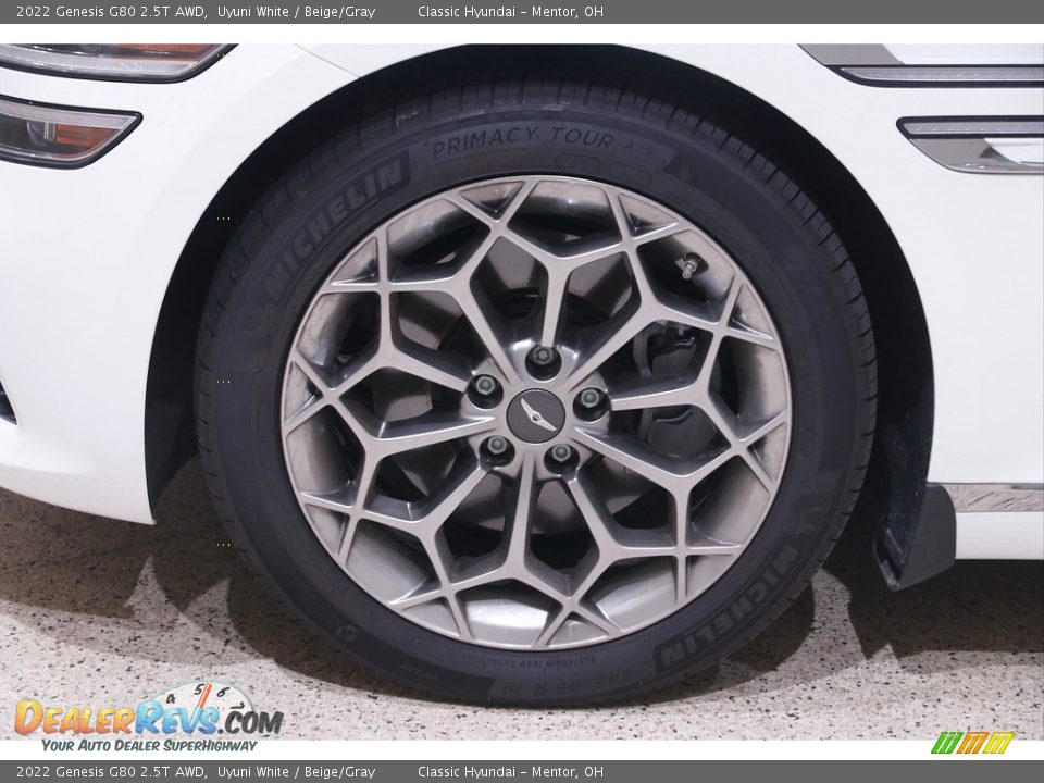 2022 Genesis G80 2.5T AWD Wheel Photo #27