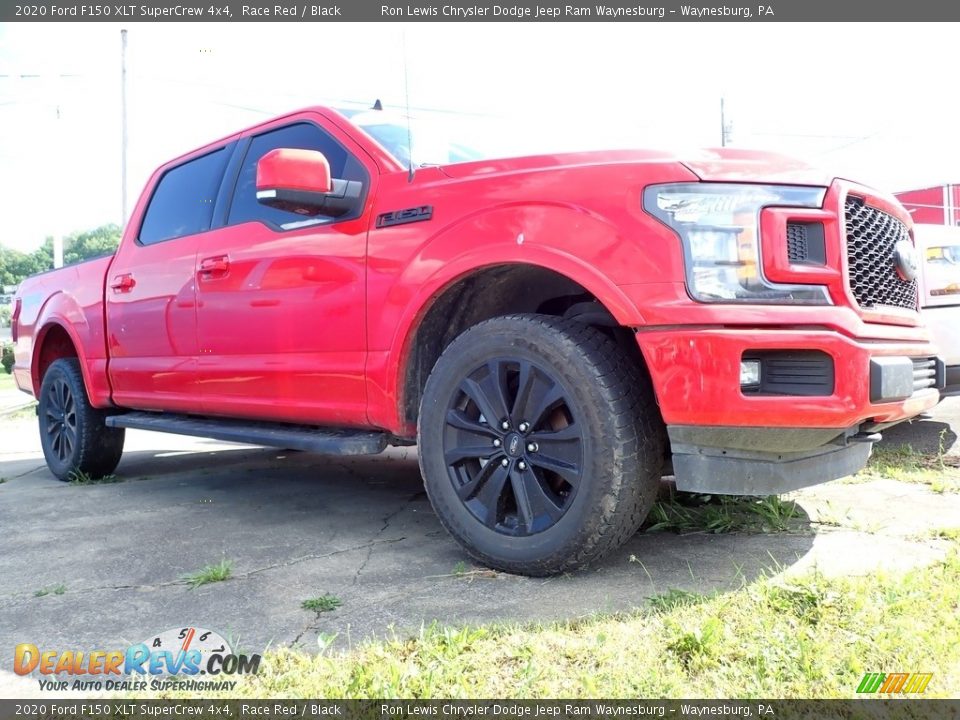 2020 Ford F150 XLT SuperCrew 4x4 Race Red / Black Photo #4