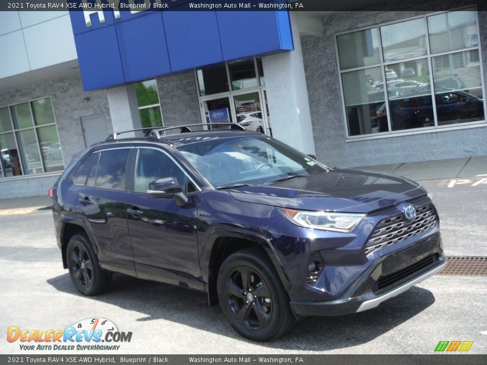 Front 3/4 View of 2021 Toyota RAV4 XSE AWD Hybrid Photo #1