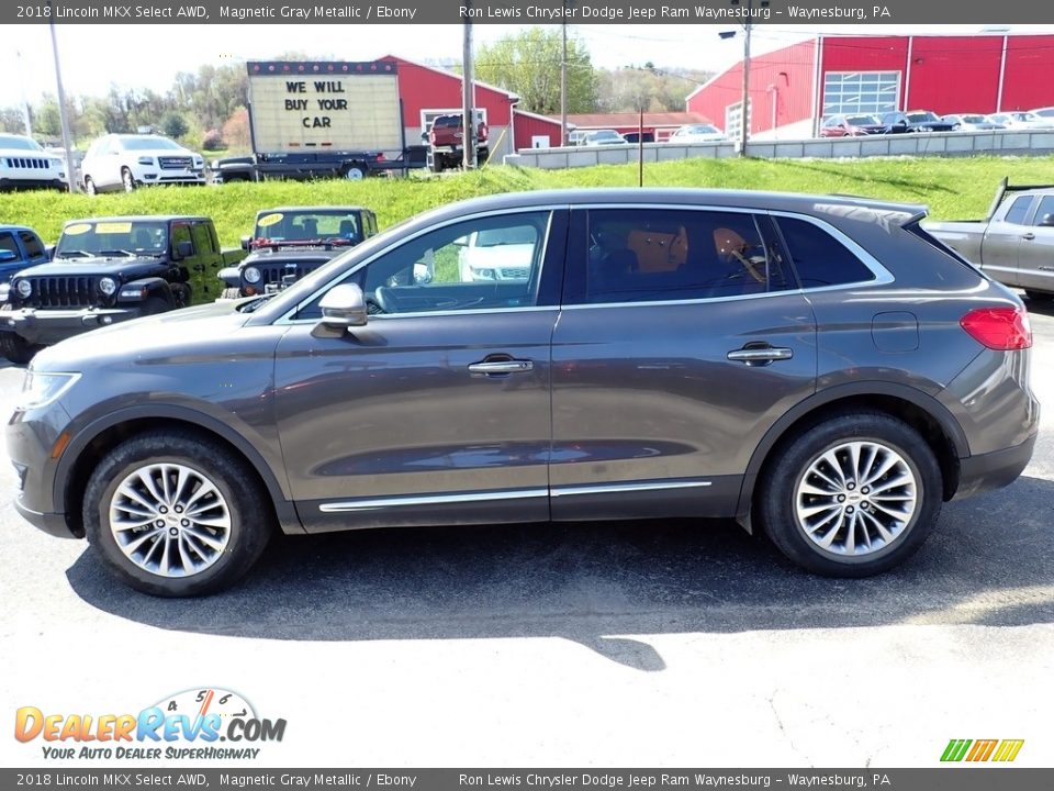 2018 Lincoln MKX Select AWD Magnetic Gray Metallic / Ebony Photo #2