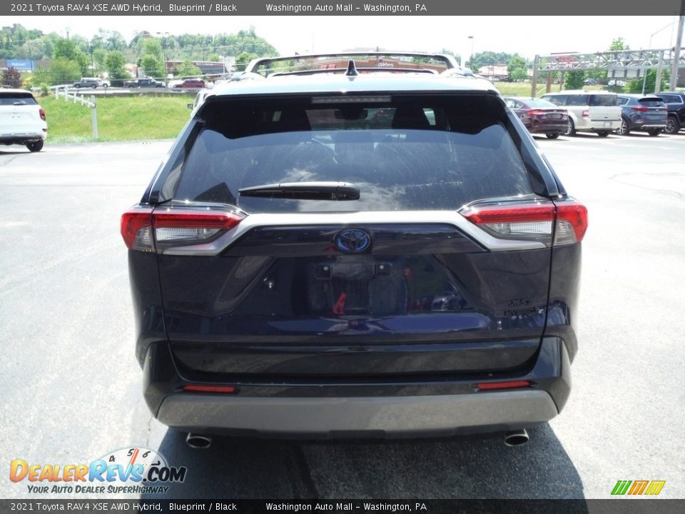 2021 Toyota RAV4 XSE AWD Hybrid Blueprint / Black Photo #10