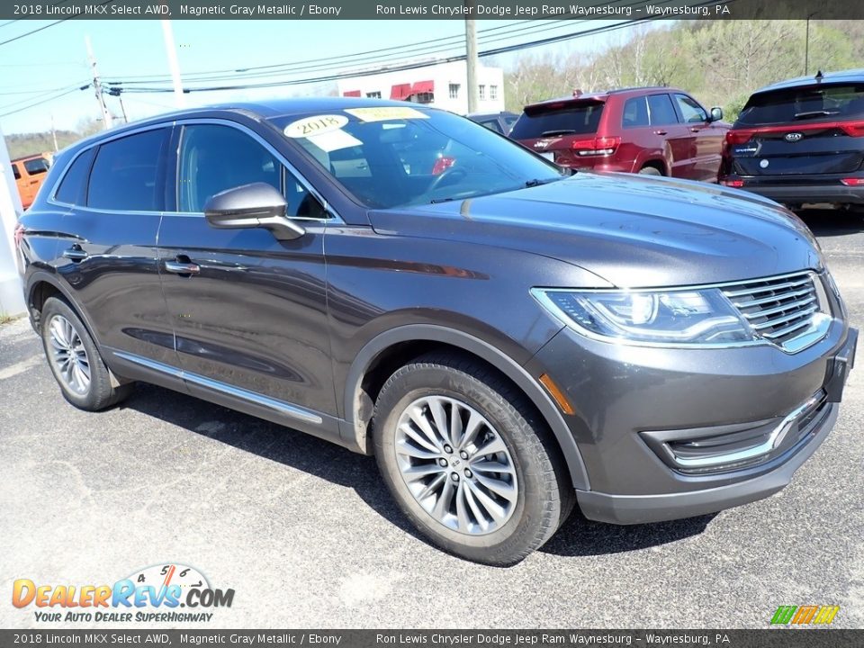 2018 Lincoln MKX Select AWD Magnetic Gray Metallic / Ebony Photo #8