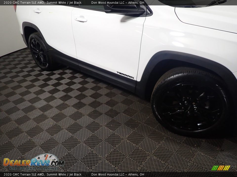 2020 GMC Terrain SLE AWD Summit White / Jet Black Photo #4
