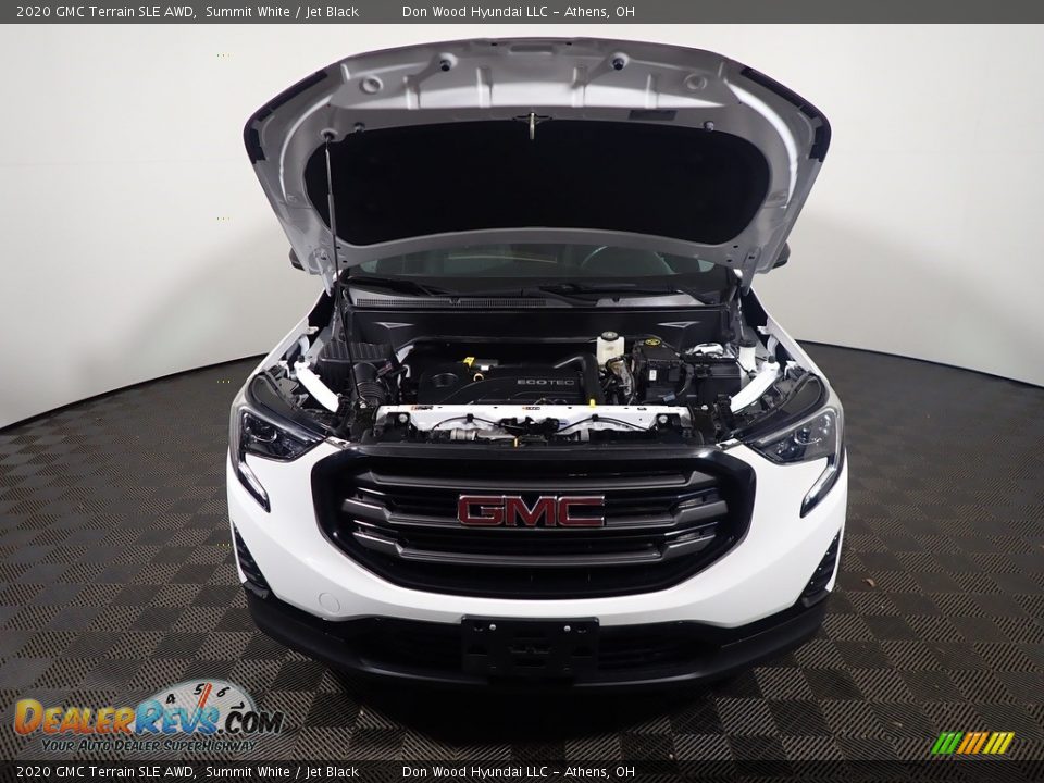 2020 GMC Terrain SLE AWD Summit White / Jet Black Photo #6