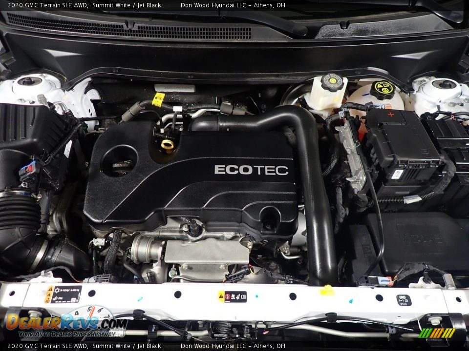2020 GMC Terrain SLE AWD Summit White / Jet Black Photo #7