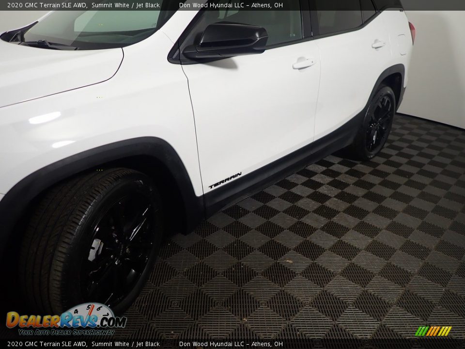 2020 GMC Terrain SLE AWD Summit White / Jet Black Photo #10