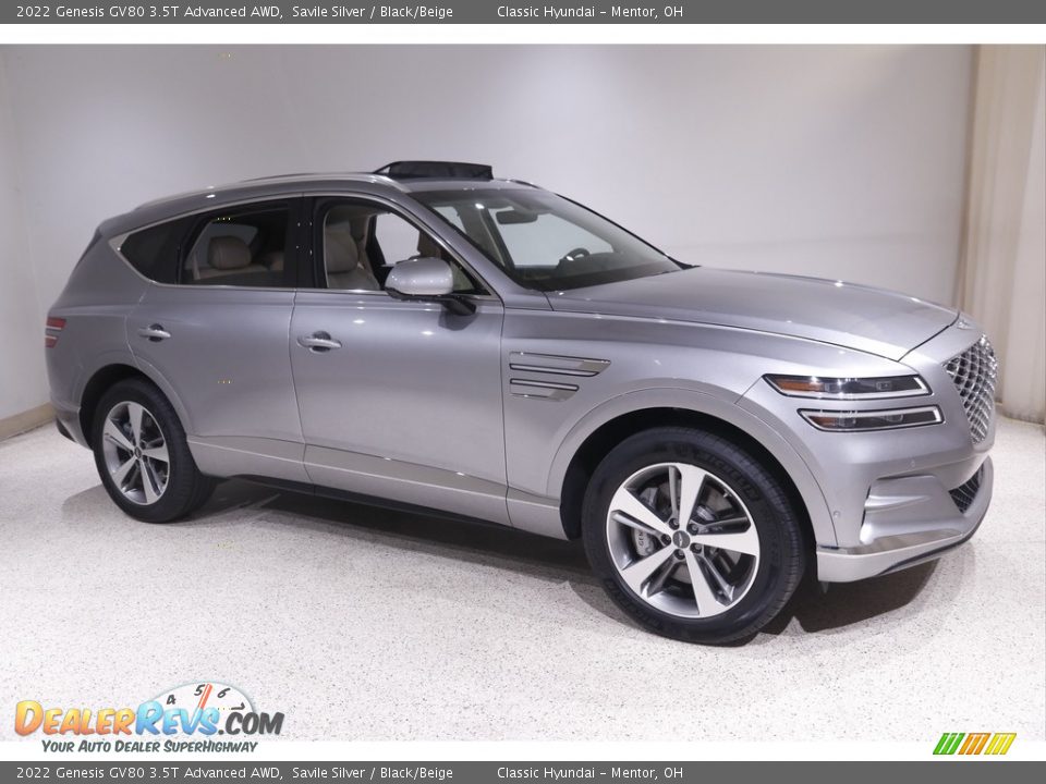 Savile Silver 2022 Genesis GV80 3.5T Advanced AWD Photo #1