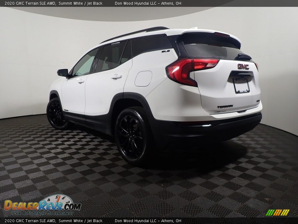 2020 GMC Terrain SLE AWD Summit White / Jet Black Photo #11