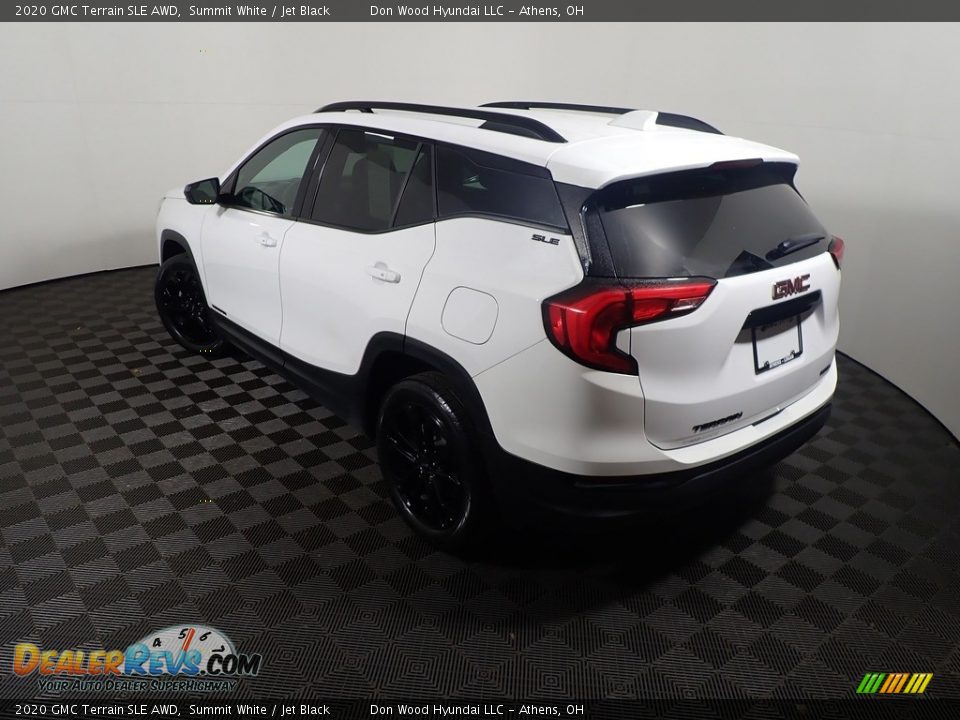 2020 GMC Terrain SLE AWD Summit White / Jet Black Photo #12