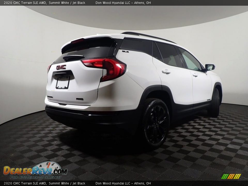 2020 GMC Terrain SLE AWD Summit White / Jet Black Photo #16