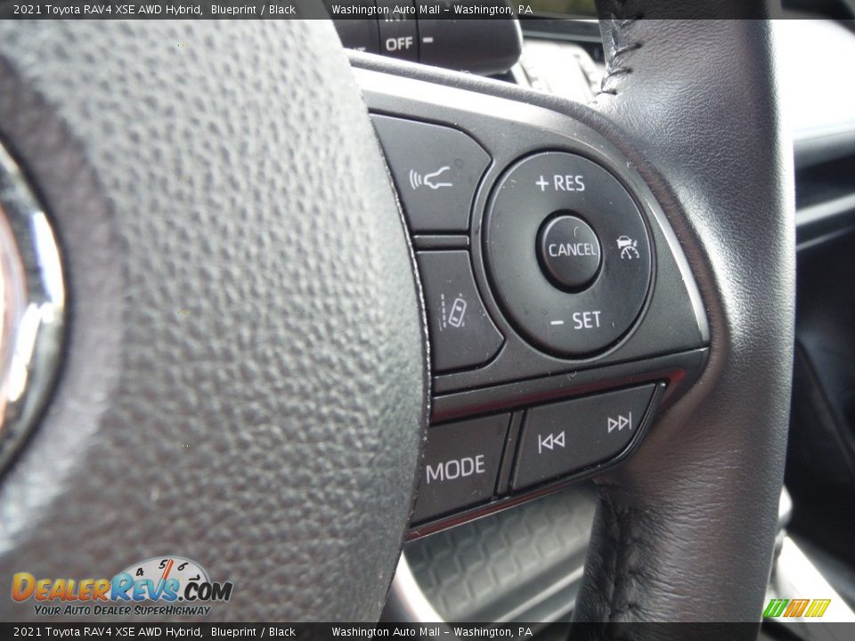 2021 Toyota RAV4 XSE AWD Hybrid Blueprint / Black Photo #30