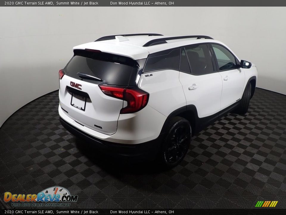 2020 GMC Terrain SLE AWD Summit White / Jet Black Photo #17