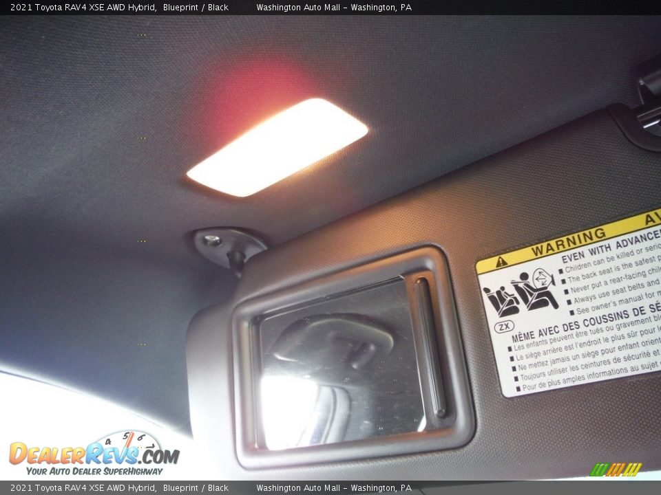 2021 Toyota RAV4 XSE AWD Hybrid Blueprint / Black Photo #31