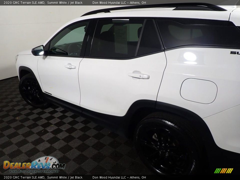 2020 GMC Terrain SLE AWD Summit White / Jet Black Photo #18