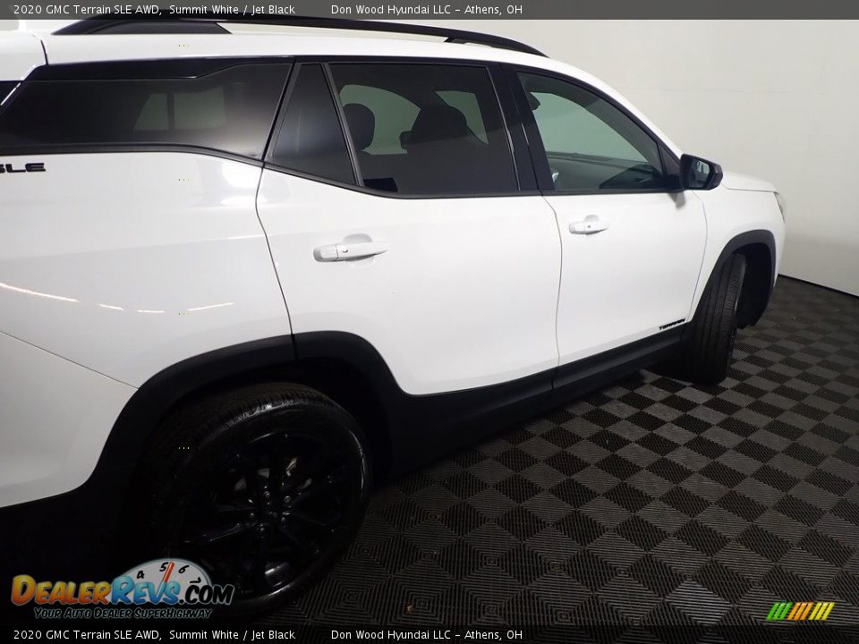 2020 GMC Terrain SLE AWD Summit White / Jet Black Photo #19
