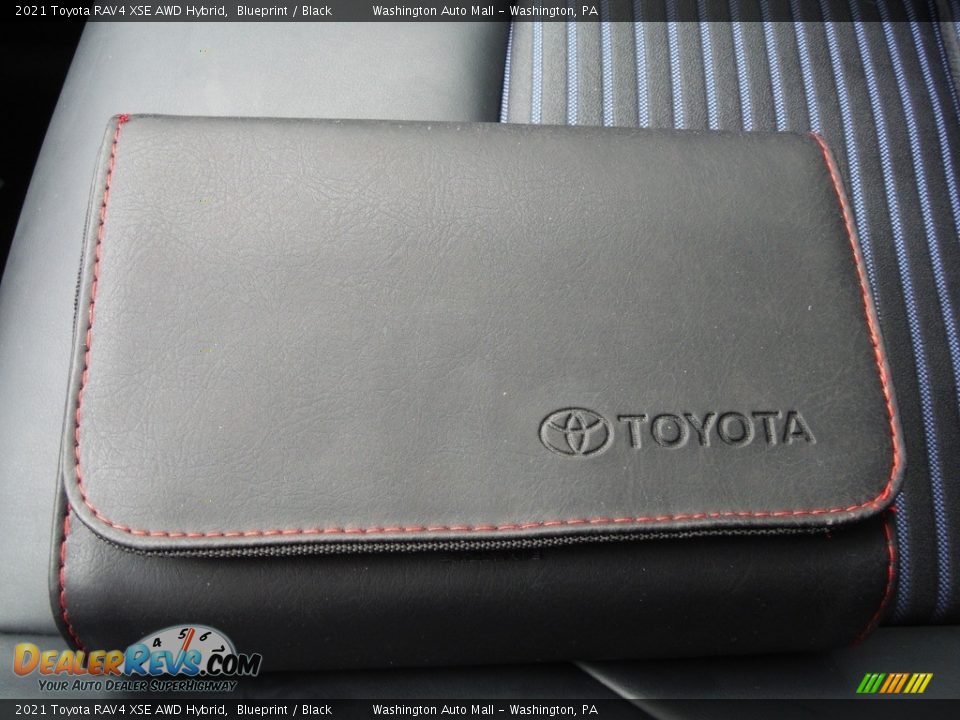 2021 Toyota RAV4 XSE AWD Hybrid Blueprint / Black Photo #33