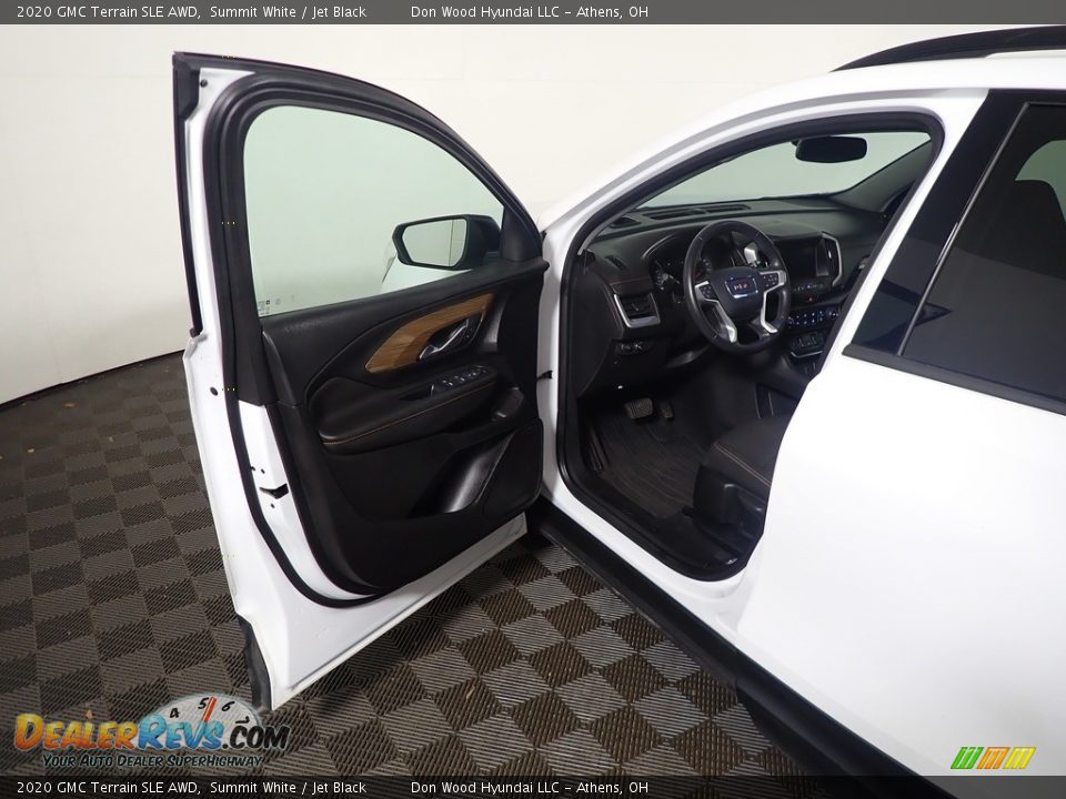 2020 GMC Terrain SLE AWD Summit White / Jet Black Photo #20