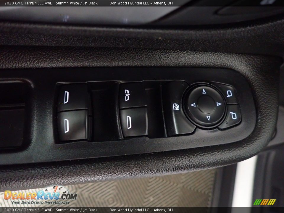 2020 GMC Terrain SLE AWD Summit White / Jet Black Photo #21