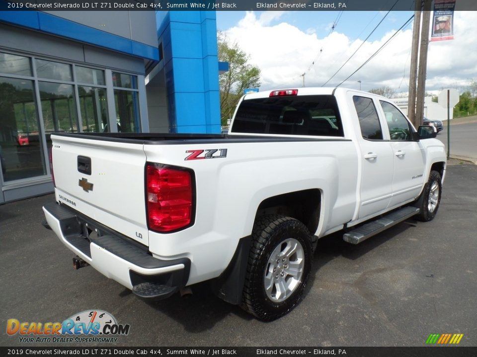 2019 Chevrolet Silverado LD LT Z71 Double Cab 4x4 Summit White / Jet Black Photo #6