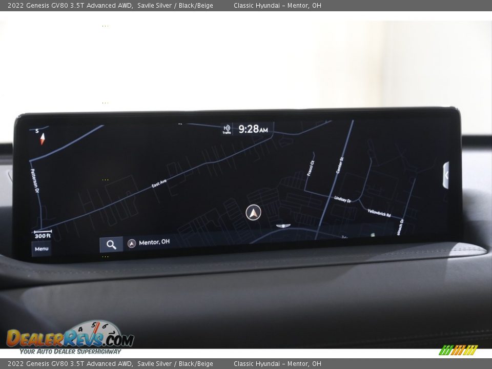 Navigation of 2022 Genesis GV80 3.5T Advanced AWD Photo #12