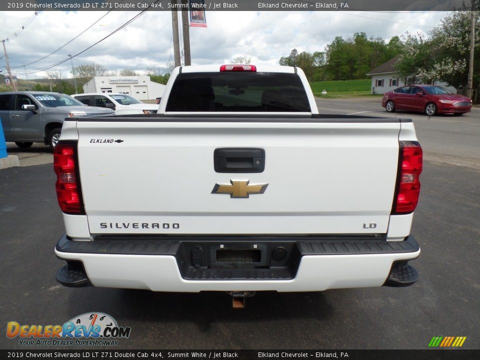 2019 Chevrolet Silverado LD LT Z71 Double Cab 4x4 Summit White / Jet Black Photo #7