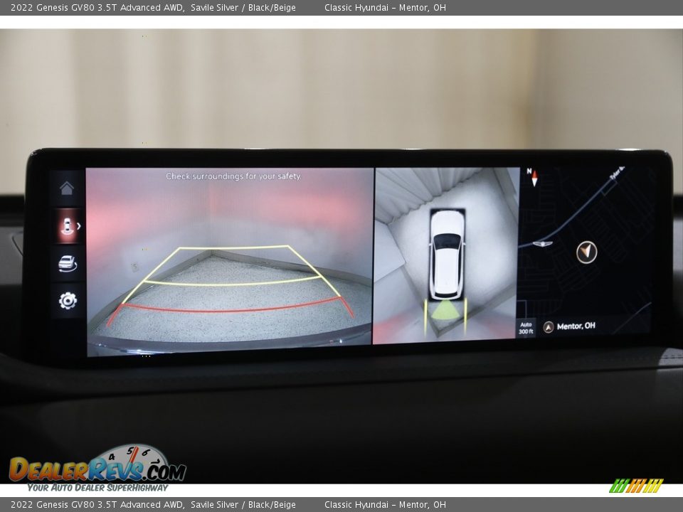 Controls of 2022 Genesis GV80 3.5T Advanced AWD Photo #13