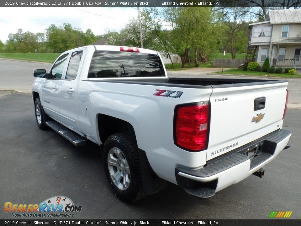 2019 Chevrolet Silverado LD LT Z71 Double Cab 4x4 Summit White / Jet Black Photo #8