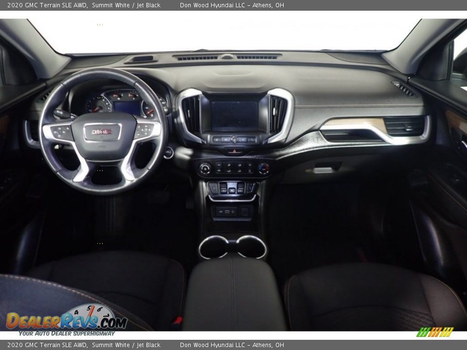 2020 GMC Terrain SLE AWD Summit White / Jet Black Photo #24