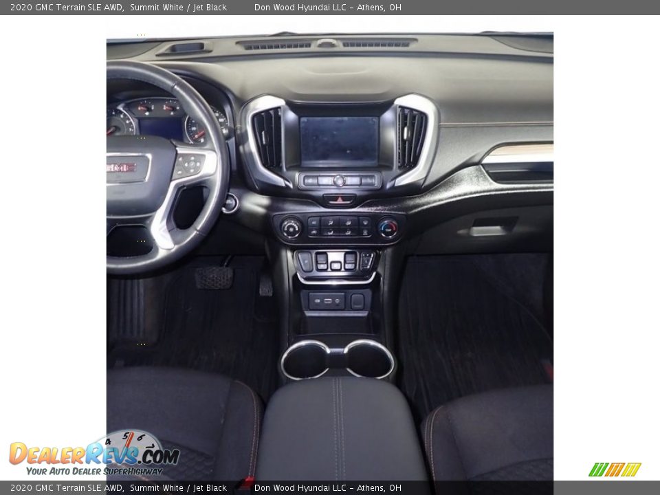 2020 GMC Terrain SLE AWD Summit White / Jet Black Photo #25