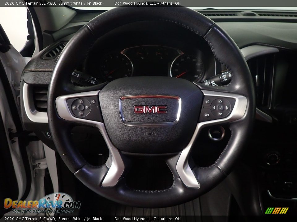 2020 GMC Terrain SLE AWD Summit White / Jet Black Photo #27