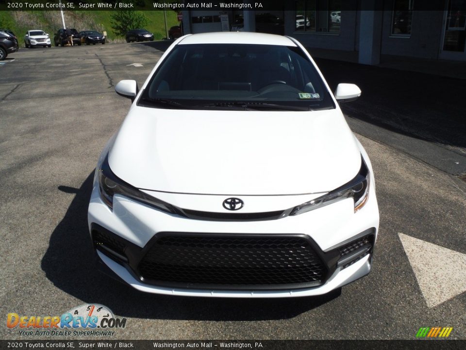 2020 Toyota Corolla SE Super White / Black Photo #4