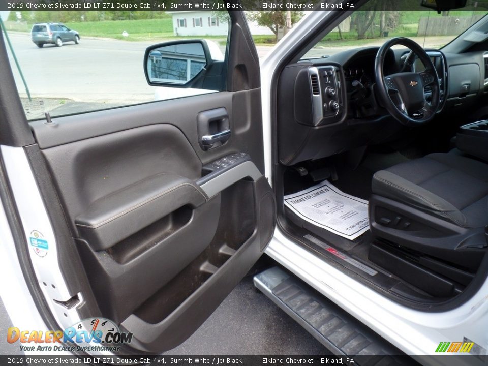 2019 Chevrolet Silverado LD LT Z71 Double Cab 4x4 Summit White / Jet Black Photo #13