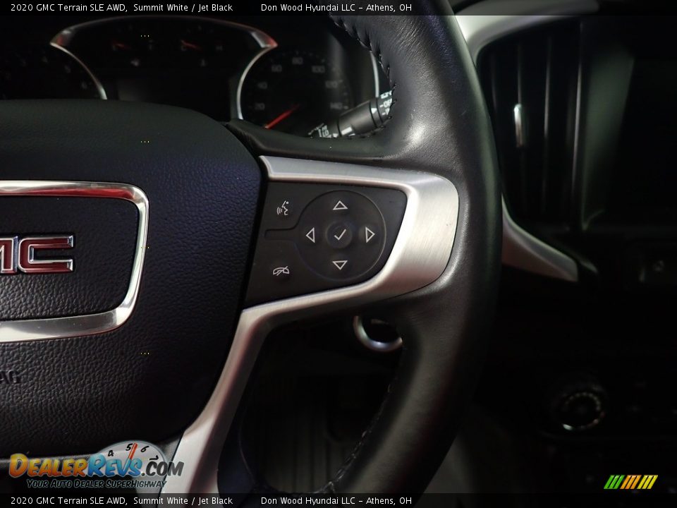 2020 GMC Terrain SLE AWD Summit White / Jet Black Photo #30