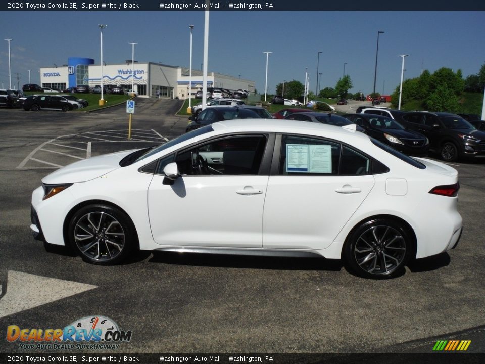 2020 Toyota Corolla SE Super White / Black Photo #6