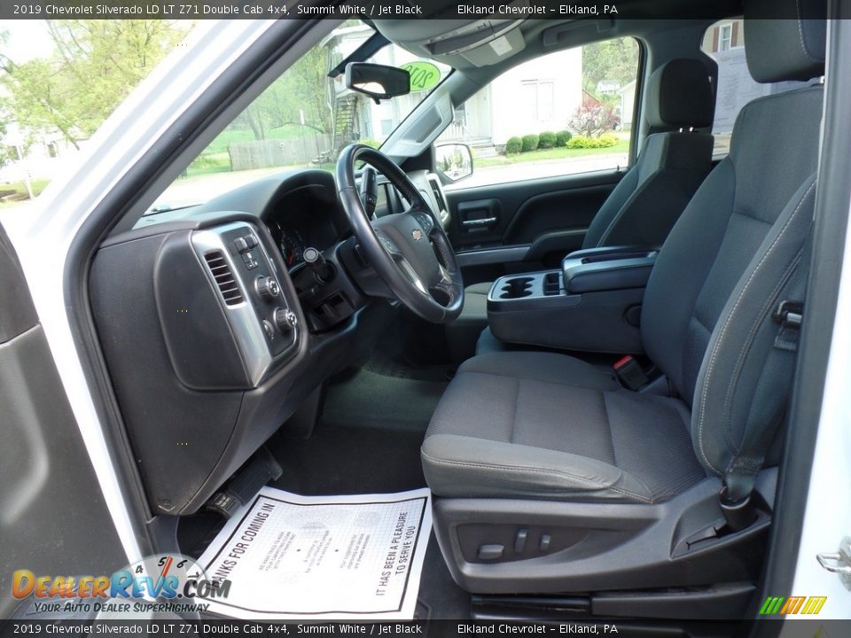 2019 Chevrolet Silverado LD LT Z71 Double Cab 4x4 Summit White / Jet Black Photo #16