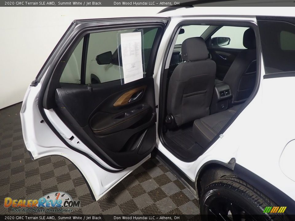 2020 GMC Terrain SLE AWD Summit White / Jet Black Photo #34