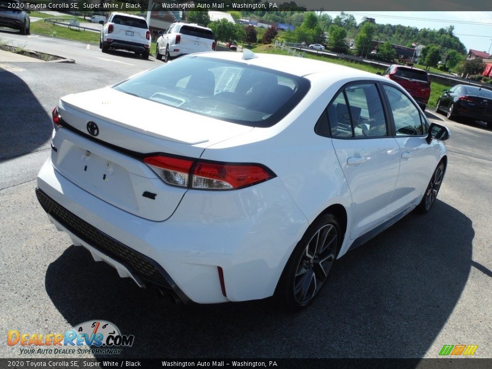 2020 Toyota Corolla SE Super White / Black Photo #9