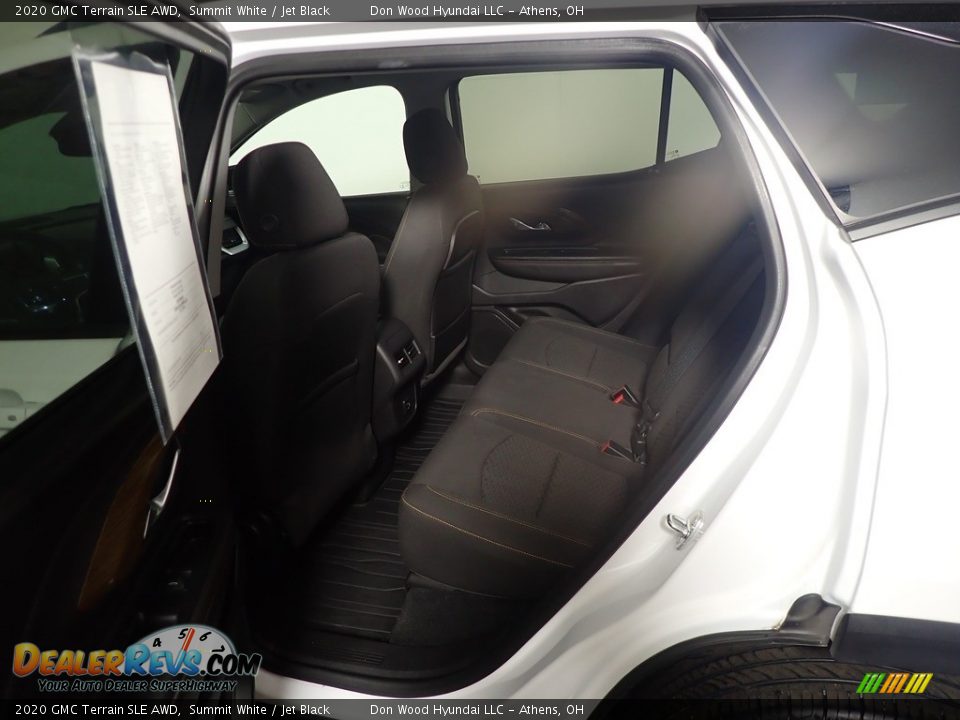 2020 GMC Terrain SLE AWD Summit White / Jet Black Photo #35