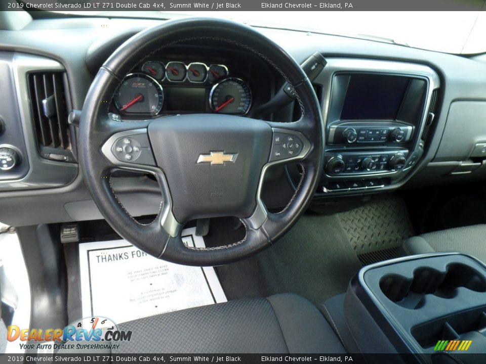2019 Chevrolet Silverado LD LT Z71 Double Cab 4x4 Summit White / Jet Black Photo #18