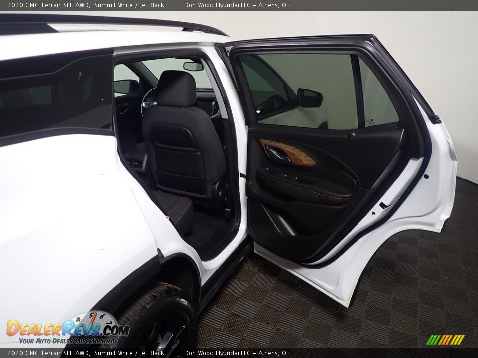 2020 GMC Terrain SLE AWD Summit White / Jet Black Photo #36