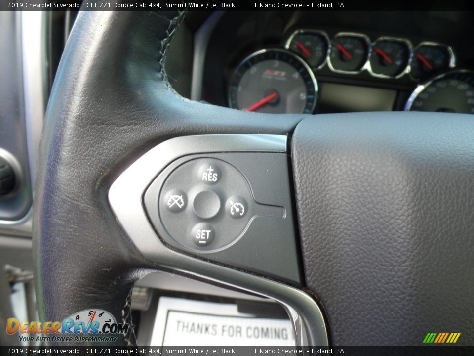 2019 Chevrolet Silverado LD LT Z71 Double Cab 4x4 Summit White / Jet Black Photo #21