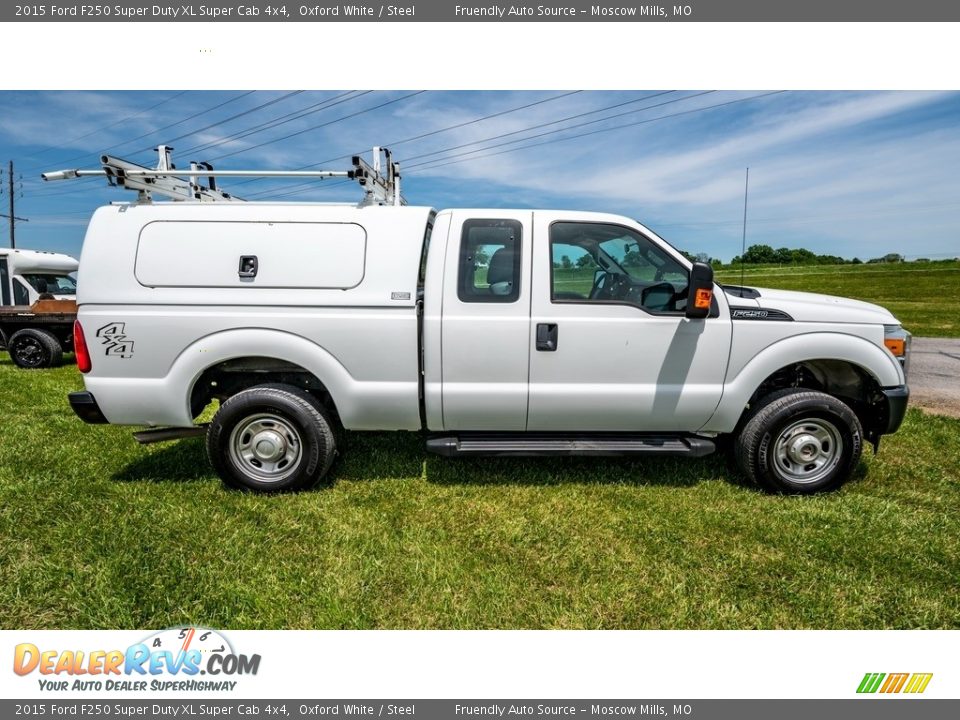 2015 Ford F250 Super Duty XL Super Cab 4x4 Oxford White / Steel Photo #3