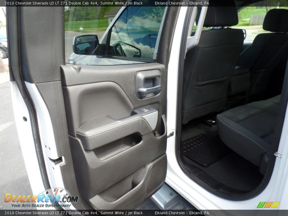 2019 Chevrolet Silverado LD LT Z71 Double Cab 4x4 Summit White / Jet Black Photo #34