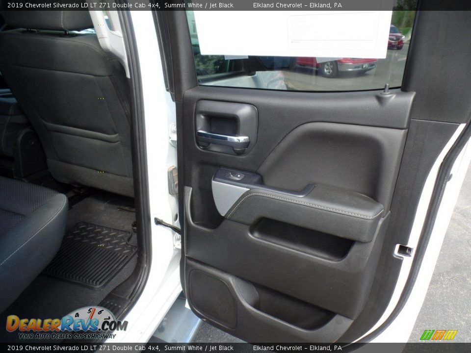 2019 Chevrolet Silverado LD LT Z71 Double Cab 4x4 Summit White / Jet Black Photo #36