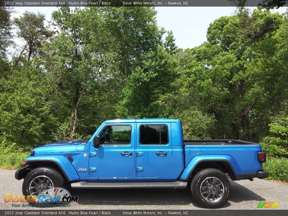 2022 Jeep Gladiator Overland 4x4 Hydro Blue Pearl / Black Photo #1