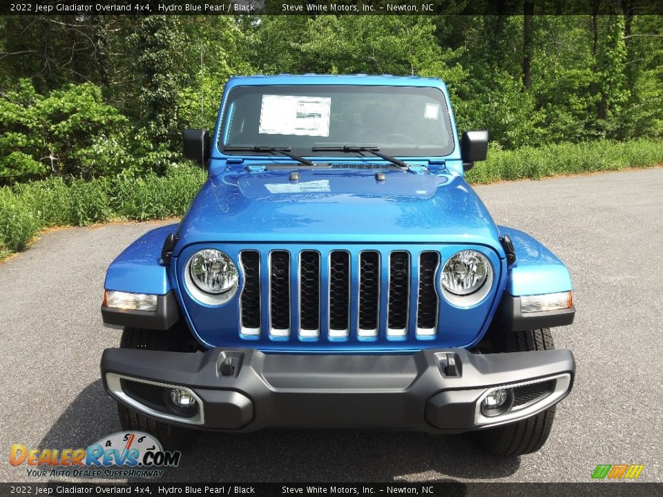 2022 Jeep Gladiator Overland 4x4 Hydro Blue Pearl / Black Photo #3